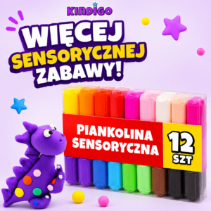 Piankolina Sensoryczna Kindigo (12 sztuk)